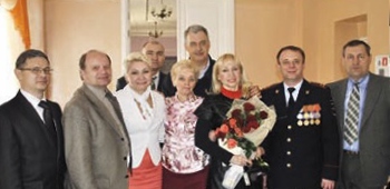 С коллегами - ветеранами, 2013г. г.Краснокамск